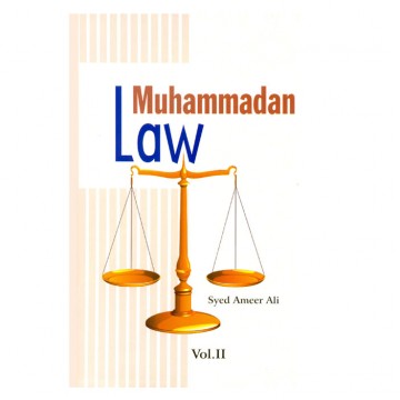 Muhammadan Law (Set of 2 vols.)