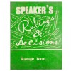 Speaker's Rulings and Decisions (1937-1972)