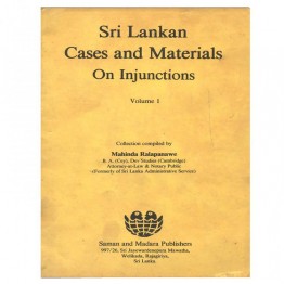 Sri Lanka Cases and Materials On Injunctions
